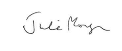 Julie Morgan Signature