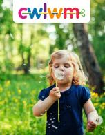 Cwlwm Newsletter Front Page of Girl with Flower