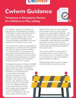 Temporary or Emergency Closure of a Childcare or Play setting Temporary or Emergency Closure of a Childcare or Play setting