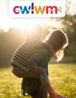 Child getting a piggyback