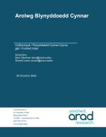 Arolwg Blynyddoedd Cynnar I Adroddiad Arad Arolwg Blynyddoedd Cynnar I Adroddiad Arad